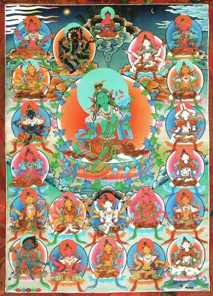 21 tara buddhist deity