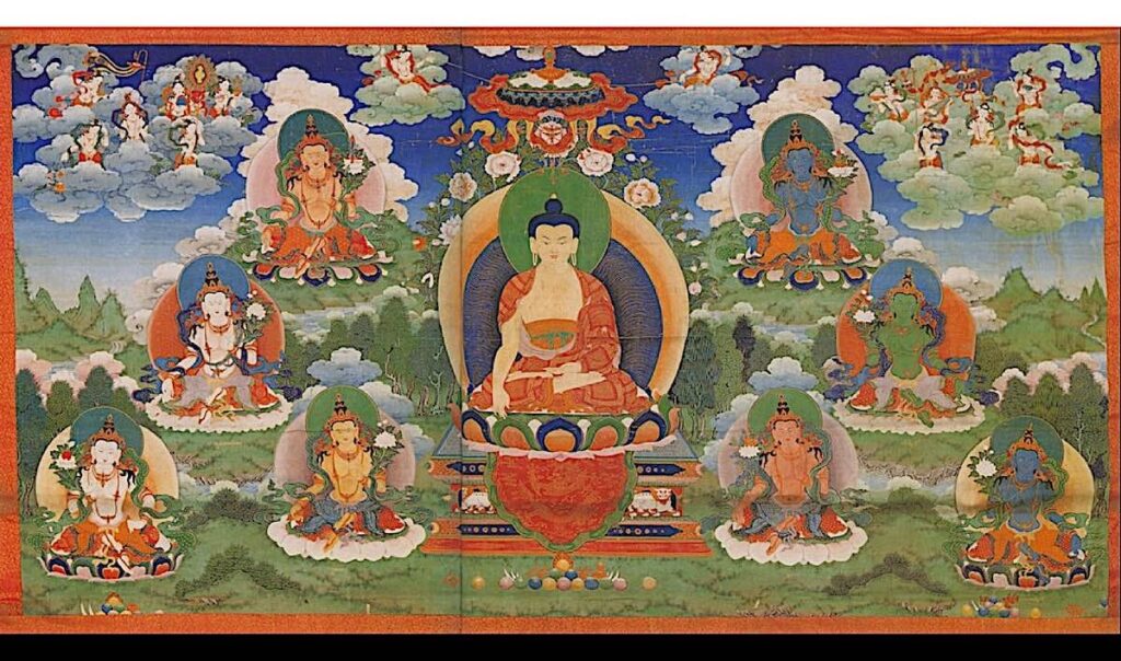 buddhas 8 boddhisattvas